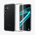 ACS07283 - Galaxy S24 Ultra Case Liquid Crystal in Crystal Clear showing the back
